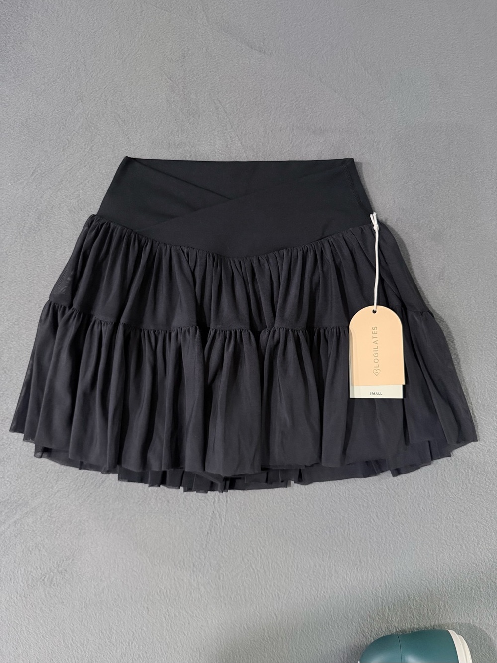 Blogilates - Tiered Black Ballerina Skort